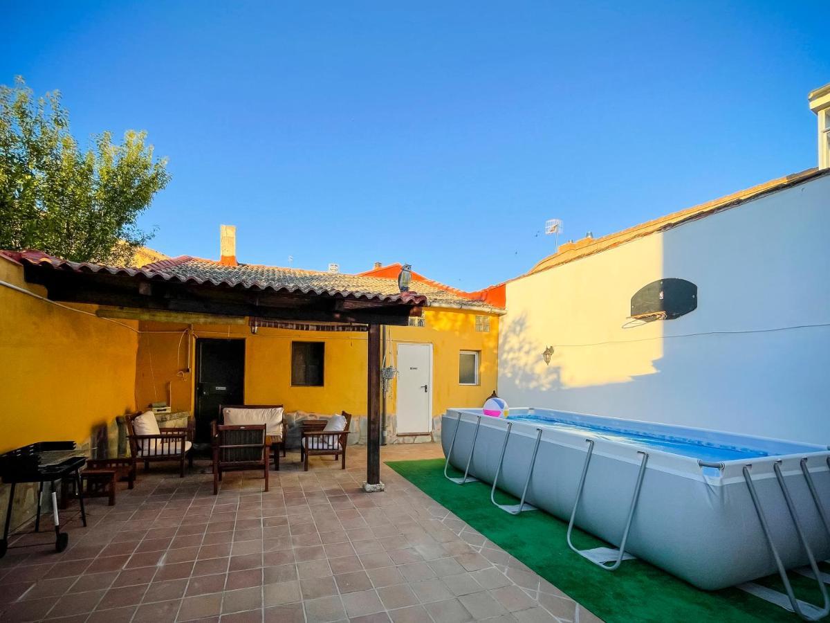 Casa El Arrabal, Casa Con Chimenea, Piscina Y Patio Villa Medina de Ríoseco Kültér fotó