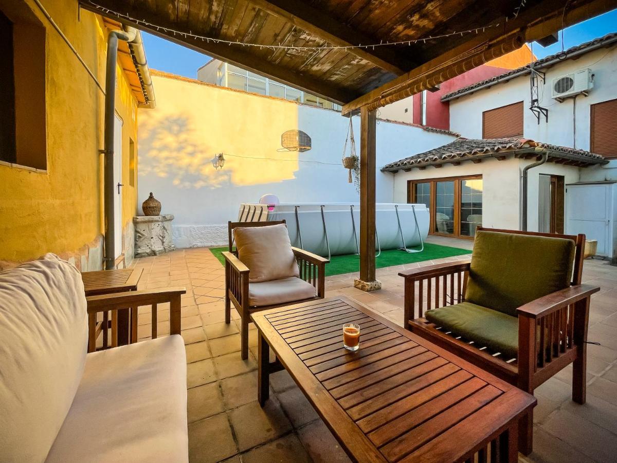 Casa El Arrabal, Casa Con Chimenea, Piscina Y Patio Villa Medina de Ríoseco Kültér fotó